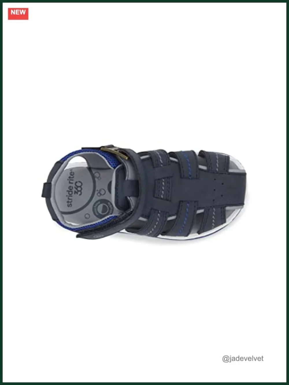 Boys Fisherman Sandals with Memory Foam Footbed